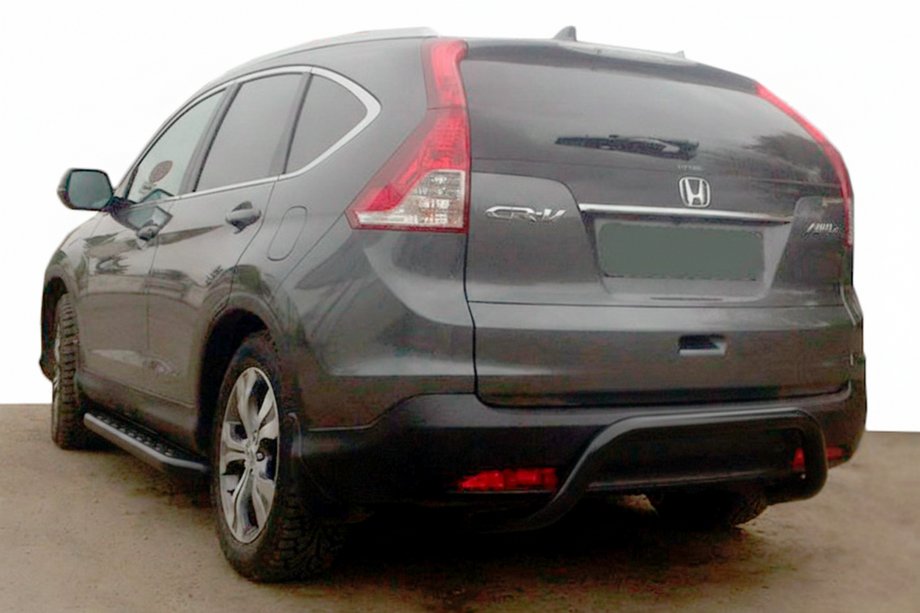 Honda CRV 2012-2016 Arceau Arrière AK007 Noir (Inox) Image