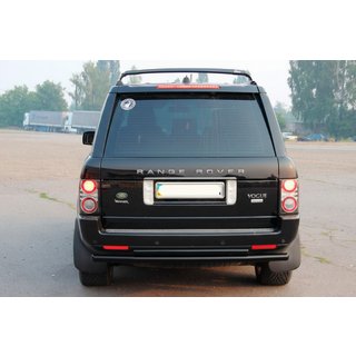 Arceau Arrière Double AK002 Noir (Inox) Range Rover III L322 2002-2012 photo 2