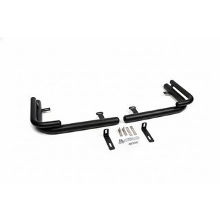 Barres d'angle arrière AK003-Double Black (2 pcs, inox) Mercedes Viano 2004-2014 photo 2