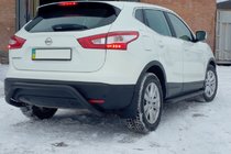 Nissan Qashqai 2014-2021 Arceau Arrière AK007-1 Noir (Inox) photo 1