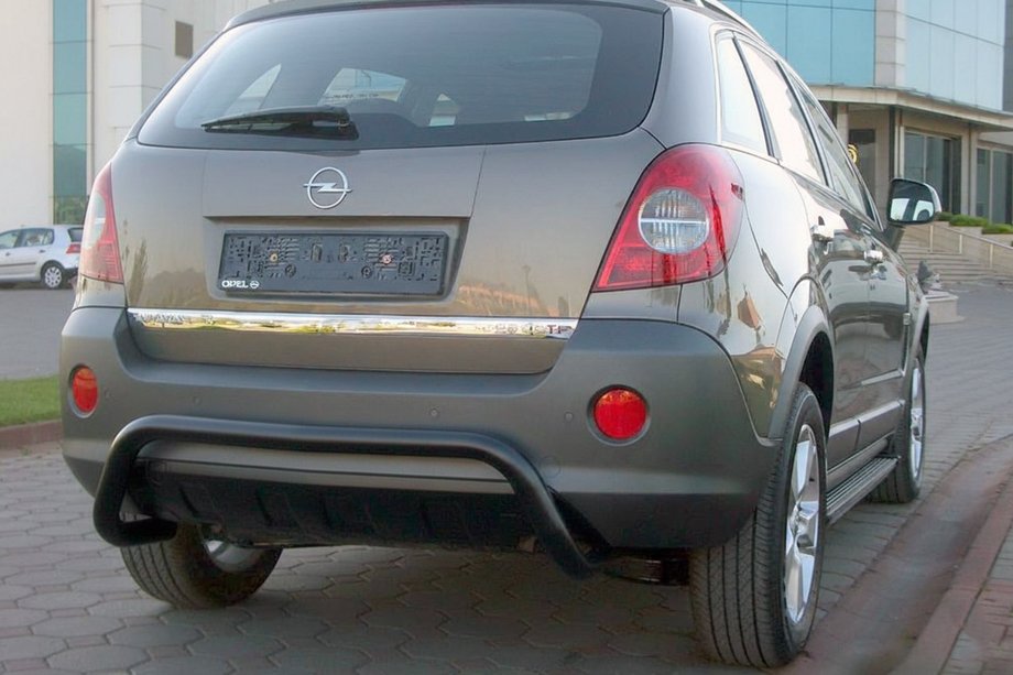 Opel Antara 2006-2017 Arceau Arrière AK007-1 Noir (Inox) Image