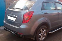 SsangYong Korando 2010-2019 Arceau Arrière AK007 Noir (Inox) photo 4
