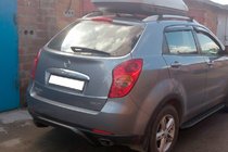 SsangYong Korando 2010-2019 Arceau Arrière AK007 Noir (Inox) photo 2