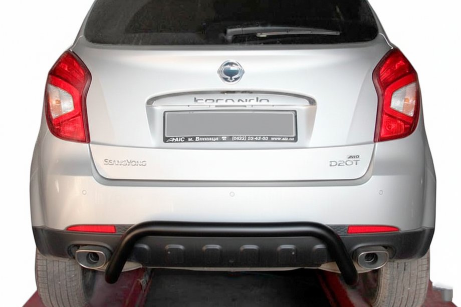 SsangYong Korando 2010-2019 Arceau Arrière AK007 Noir (Inox) Image