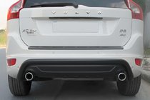 Volvo XC60 2009-2017 Protection Arrière AK007 Noir (Inox) photo 1