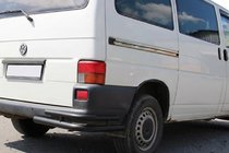 Volkswagen T4 Transporter 1990-2003 Coins arrière doubles AK003-Double Black (2 pcs, inox) photo 1
