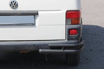 Volkswagen T4 Transporter 1990-2003 Coins arrière doubles AK003-Double Black (2 pcs, inox) photo 2