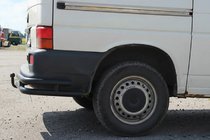 Volkswagen T4 Transporter 1990-2003 Coins arrière doubles AK003-Double Black (2 pcs, inox) photo 4