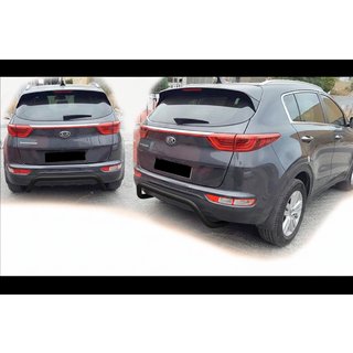 Protection Arrière AK007 Noir (Inox) Kia Sportage 2015-2021 photo 4