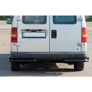 Coins arrières doubles AK003 Double Black (inox) photo 1