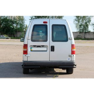 Coins arrières doubles AK003 Double Black (inox) photo 3