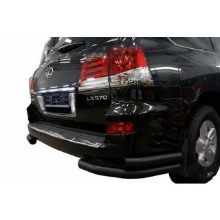 Coins Arrière Doubles Black (Inox) Lexus LX570/450d 2008-2022