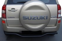 Suzuki Grand Vitara 2005-2017 Protection Arrière AK005-1 Noir (Inox) photo 1