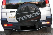 Daihatsu Terios 2003-2005 Arceau Arrière AK007 Noir (Inox) photo 1