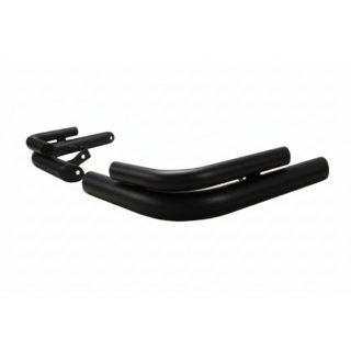 Coins arrières doubles AK003-double Noir (2 pcs, inox) photo 2
