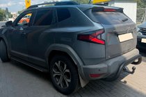 Renault Duster 2024- Protection Arrière AK007 Noir (Inox) photo 2