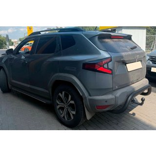 Protection Arrière AK007 Noir (Inox) Dacia Duster 2024- photo 2