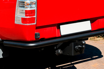 Ford Ranger 2007-2011 Protection Arrière AK005 Noir (Inox) photo 2