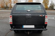 Ford Ranger 2007-2011 Protection Arrière AK005 Noir (Inox) photo 4