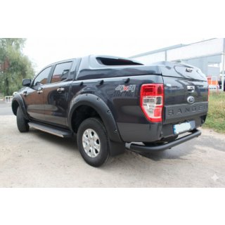 Protection Arrière AK005 Black (2011-2018, Inox) Ford Ranger 2011–2022 photo 3