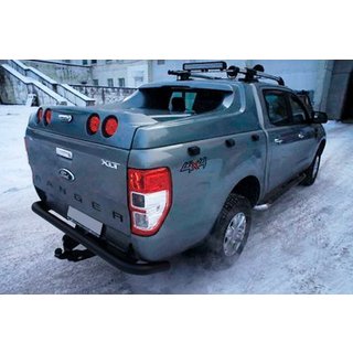 Protection Arrière AK005 Black (2011-2018, Inox) Ford Ranger 2011–2022 photo 2