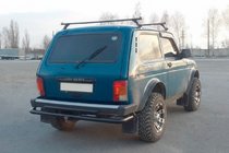 Lada Niva et Urban 1977- Arceau Arrière AK002 Double Black photo 3