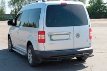 Volkswagen Caddy 2004-2010 Arceau Arrière AK003-2 Noir (2 pcs, Inox) photo 3