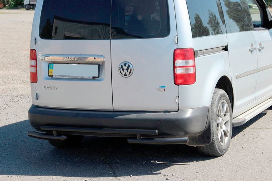 Volkswagen Caddy 2004-2010 Arceau Arrière AK003-2 Noir (2 pcs, Inox) Image