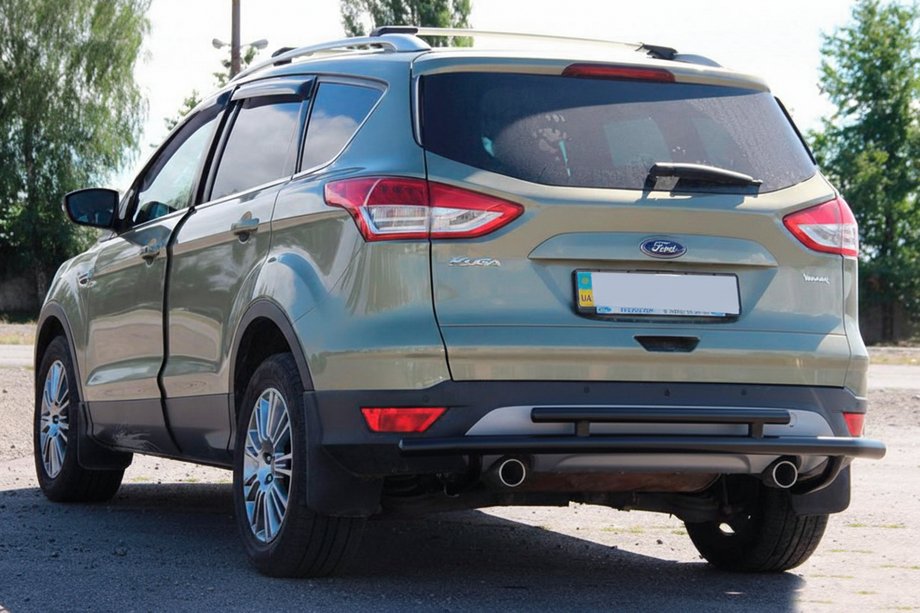 Ford Kuga/Escape 2013-2019 Arceau Arrière AK002-2 Noir (Inox) Image
