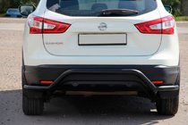 Nissan Qashqai 2014-2021 Arceau Arrière AK007-Plus Noir (Inox) photo 1