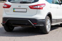 Nissan Qashqai 2014-2021 Arceau Arrière AK007-Plus Noir (Inox) photo 2