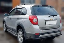 Chevrolet Captiva 2006-2019 Protection Arrière AK005 Noir (Inox) photo 1