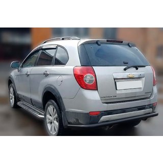 Protection Arrière AK005 Noir (Inox) Chevrolet Captiva 2006-2019 photo 1