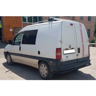 Protection Arrière AK005 Noir (Inox) Fiat Scudo 1996-2007 photo 2