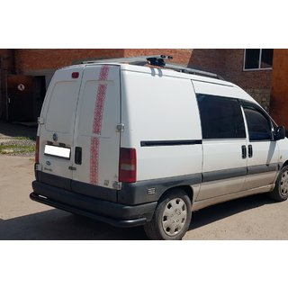 Protection Arrière AK005 Noir (Inox) Fiat Scudo 1996-2007 photo 3