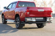 Toyota Hilux 2015- Arceau Arrière AK005-2 Noir (Inox) photo 1