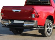 Toyota Hilux 2015- Arceau Arrière AK005-2 Noir (Inox) photo 3