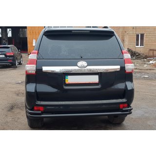 Arceau Arrière AK005-2 Noir (Inox) Toyota Land Cruiser Prado 150 2009-2023 photo 2