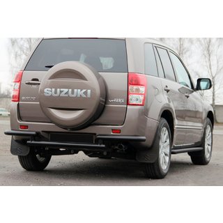 Protection Arrière AK003-2 Noir (Inox) Suzuki Grand Vitara 2005-2017 photo 2