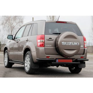 Protection Arrière AK003-2 Noir (Inox) Suzuki Grand Vitara 2005-2017 photo 3