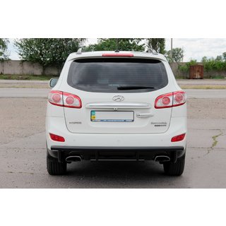 Arceau Arrière AK002-2 Noir (Inox) Hyundai Santa Fe 2 2006-2012 photo 1