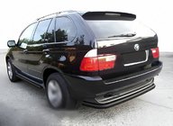 BMW X5 E53 1999–2006 Protection Arrière Special Black (Inox) photo 1