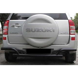 Protection Arrière AK005-2 Noir (Inox) Suzuki Grand Vitara 2005-2017