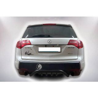 Protection Arrière B1-47 Noir (Inox) Acura MDX 2007-2013 photo 3