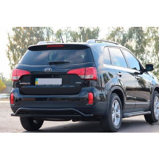 Arceau Arrière AK007-2 Noir (Inox) Kia Sorento II XM 2009-2014 photo 1