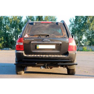 Arceau Arrière AK007 Noir (Inox) Kia Sportage 2004-2010 photo 3