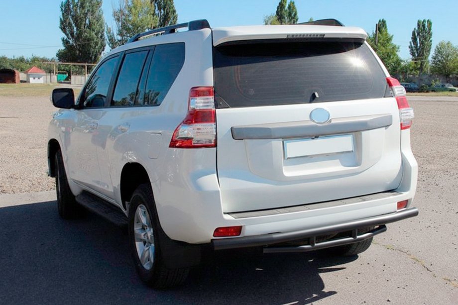 Toyota Land Cruiser Prado 150 2009-2023 Arceau Arrière AK002-2v1 Noir (Inox) Photo 2