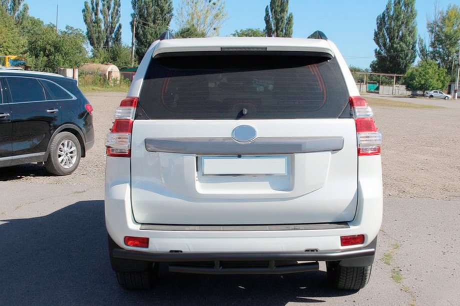 Toyota Land Cruiser Prado 150 2009-2023 Arceau Arrière AK002-2v1 Noir (Inox) Photo 3