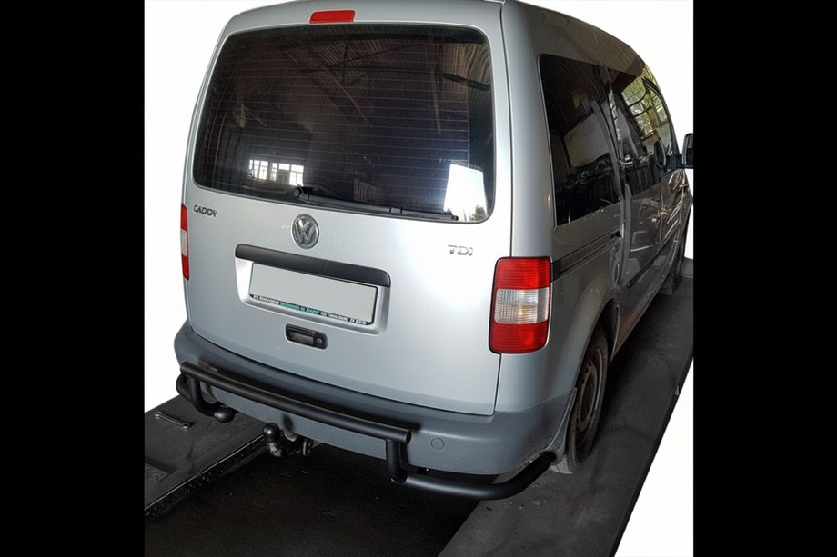 Volkswagen Caddy 2010-2015 Arceau Arrière AK003-3 Noir (2 pcs, Inox) Photo 3