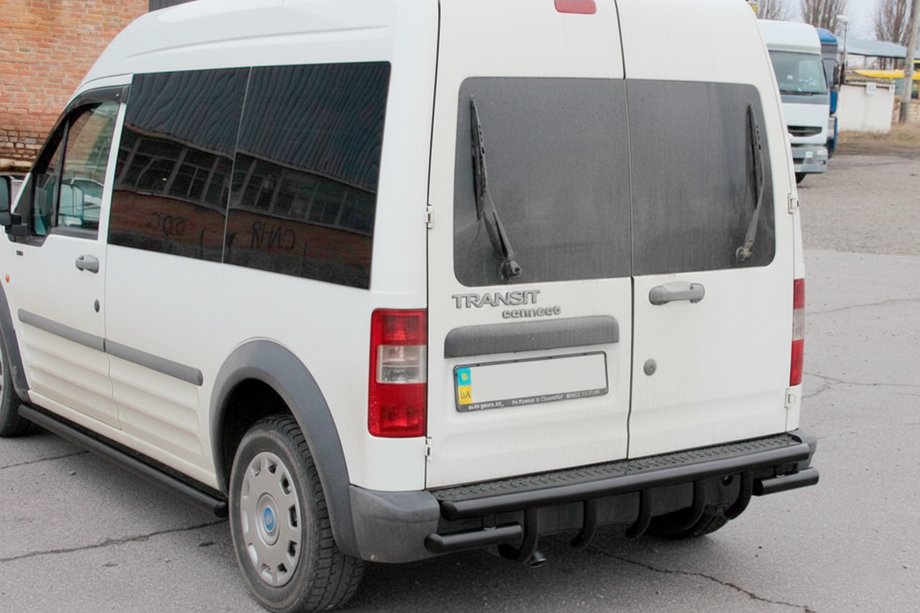 Ford Connect 2002–2006 Arceau Arrière AK-design Noir (Inox) Image